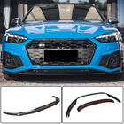 Audi A5 2016-2025 Lame avant V1 pour pare-chocs S-Line 2021-2025 Carbone photo 1