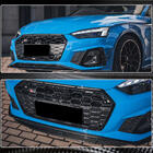 Audi A5 2016-2025 Lame avant V1 pour pare-chocs S-Line 2021-2025 Carbone photo 5