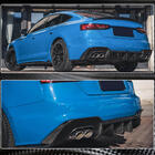 Audi A5 2016-2025 Diffuseur Pare-chocs Arriere (Carbone) V2 photo 4