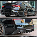 Audi A5 2016-2025 Diffuseur Pare-chocs Arriere (Carbone) V2 photo 5