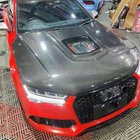 Audi A7 2010-2018 Capot (S7, 2014-2018, Carbone) photo 1