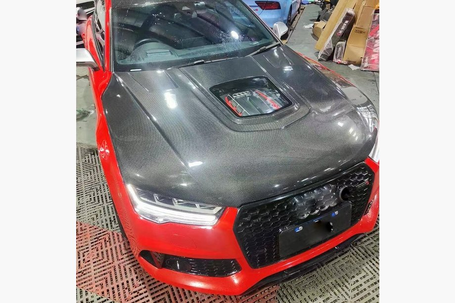 Audi A7 2010-2018 Capot (S7, 2014-2018, Carbone) Image