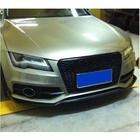 Audi A7 2010-2018 Lame avant V1 pour pare-chocs (S-Line, 2010-2014, Carbone) photo 3