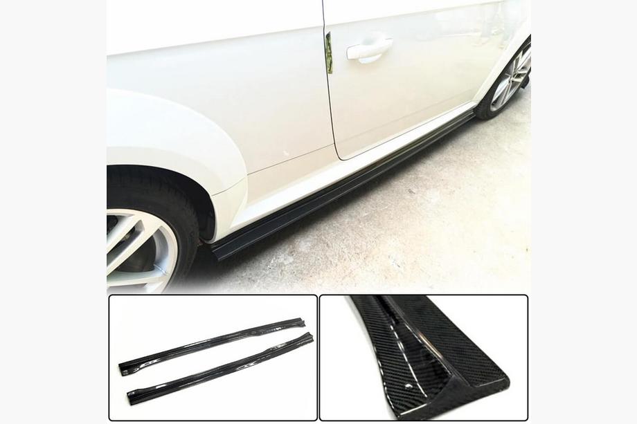 Audi TT 2014-2023 Bas de Caisse (pour Base, Carbone) Image