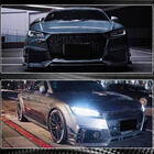 Audi TT 2014-2023 Lame avant de pare-chocs (pour RS, 2016-2019, Carbone) photo 5