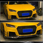 Audi TT 2014-2023 Extensions latérales de pare-chocs avant (pour RS, 2016-2019, Carbone) photo 5