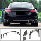 Audi TT 2014-2023 Diffuseur de pare-chocs arrière (pour RS, 2016-2019, Carbone Sec) photo 1
