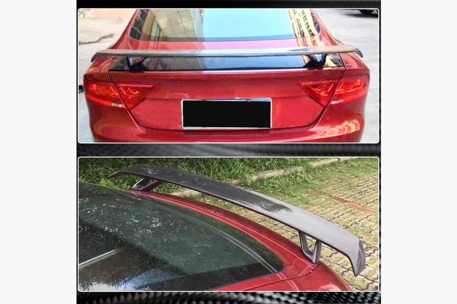 Audi TT 2006-2014 Aileron V3 (Carbone) Photo 3