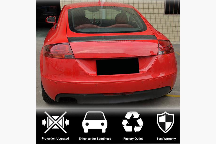 Audi TT 2006-2014 Aileron V5 (Carbone) Photo 2