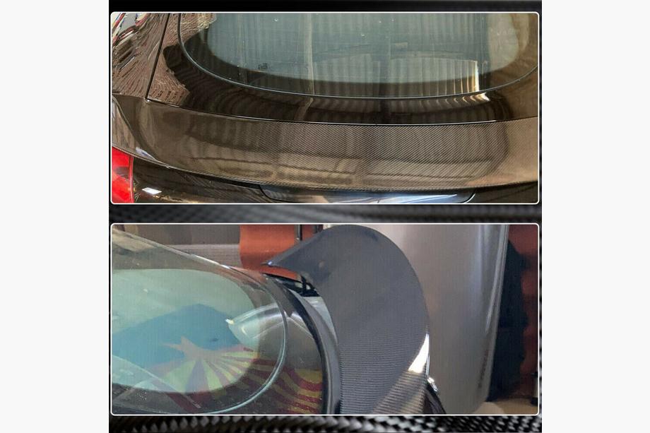 Audi TT 2006-2014 Aileron V1 (Carbone) Photo 4