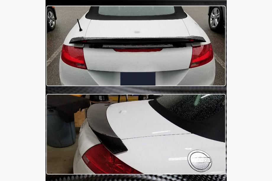 Audi TT 2006-2014 Aileron de coffre arrière (FRP) V2 Photo 5