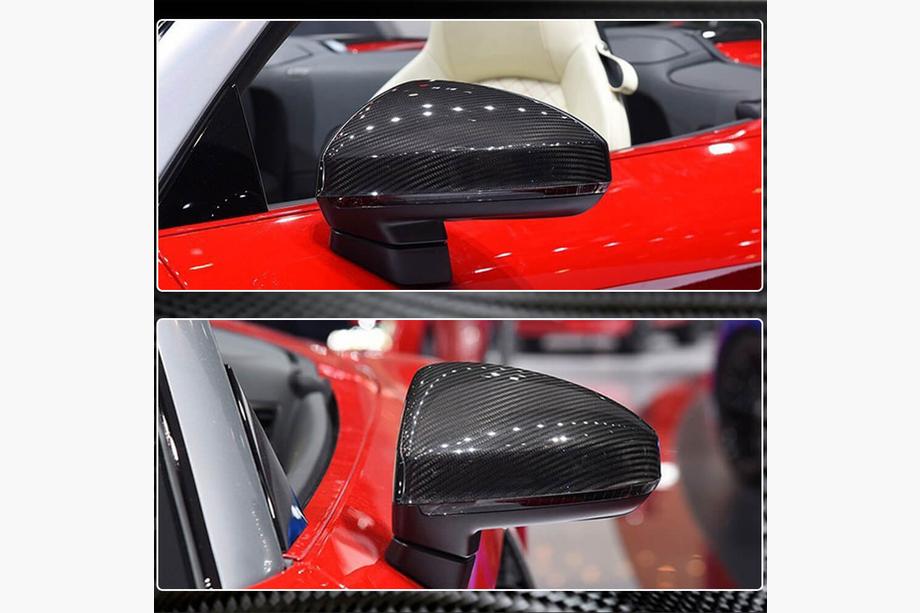 Audi TT 2014-2023 Coques de Rétroviseurs Remplacement (Carbone) V2 Photo 5
