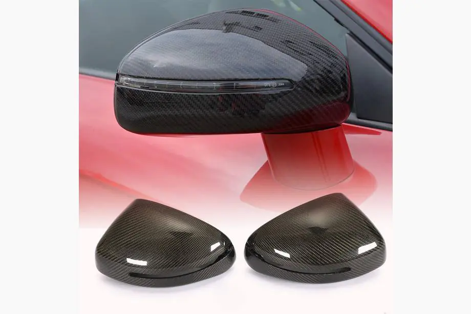 Audi TT 2006-2014 Coques de Rétroviseurs (Carbone) Image