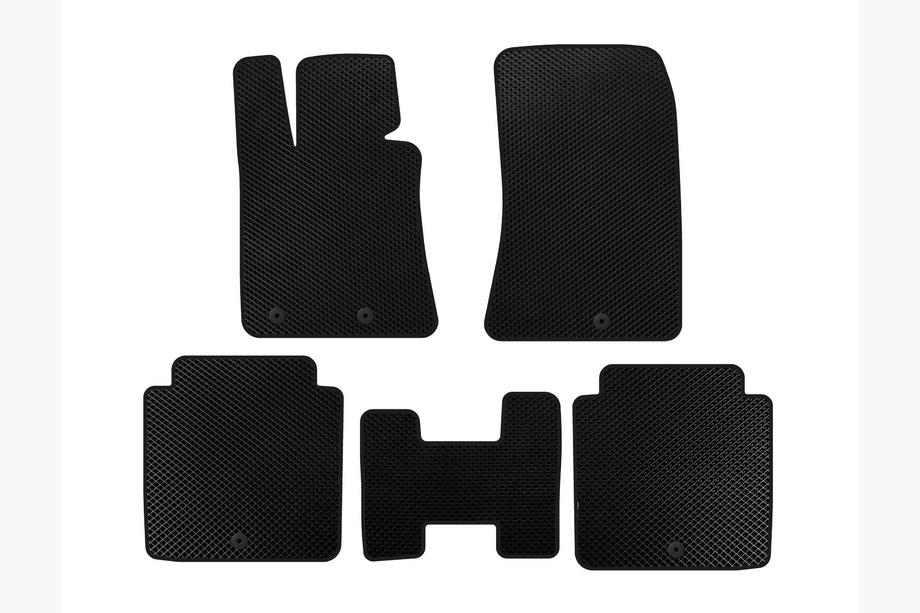 Hyundai Equus 2009-2016 Tapis de sol EVA (noirs) Image
