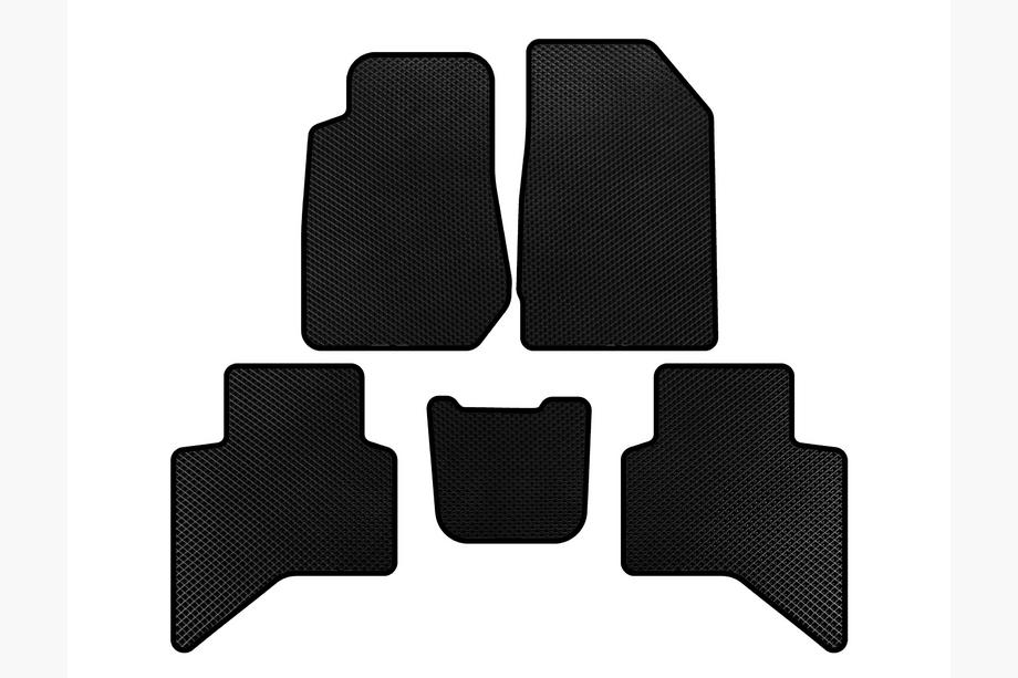 Isuzu D-Max 2019- Tapis de sol EVA (noirs) Image