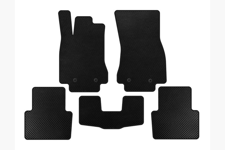 Jaguar XF 2009-2016 Tapis de sol EVA (noirs) Image