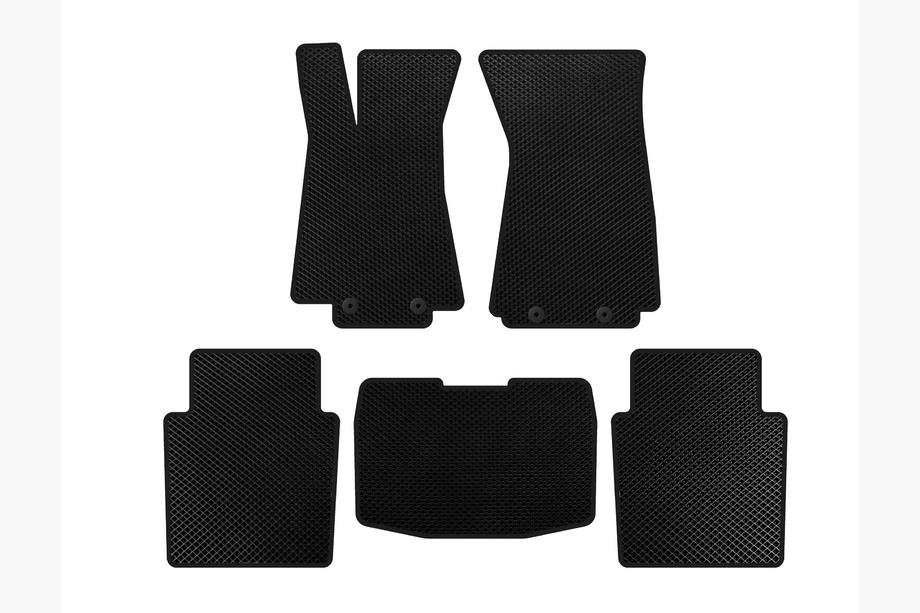 Jaguar XJ 2003-2009 Tapis de sol EVA (SD, Noir) Image