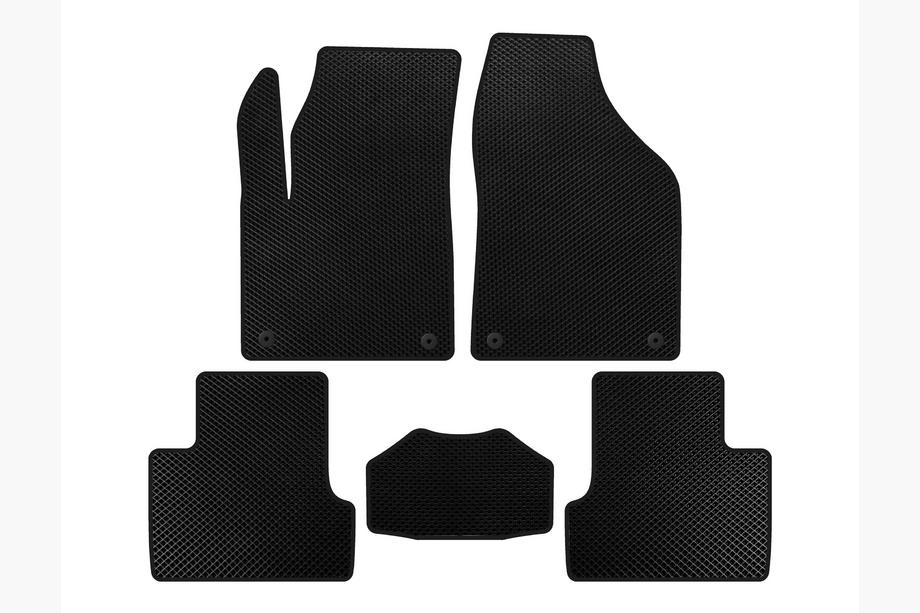 Jeep Cherokee KL 2013- Tapis de sol EVA (à partir de 2018, Noir) Image