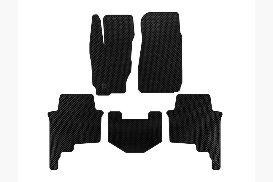 Jeep Commander 2005-2010 Tapis de sol EVA (noirs) Image