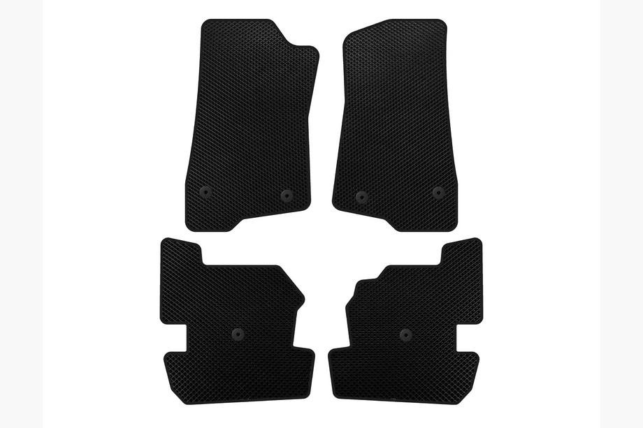 Jeep Wrangler 2018- Tapis de sol EVA (noirs) Image