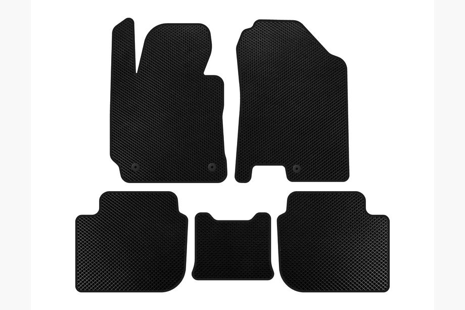 Kia Cerato 3 2013-2018 Tapis de sol EVA (SD, Noir) Image