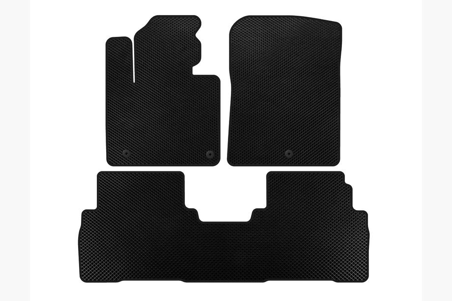 Kia Sorento III UM 2014-2020 Tapis de sol EVA (7 places, Noir) Image