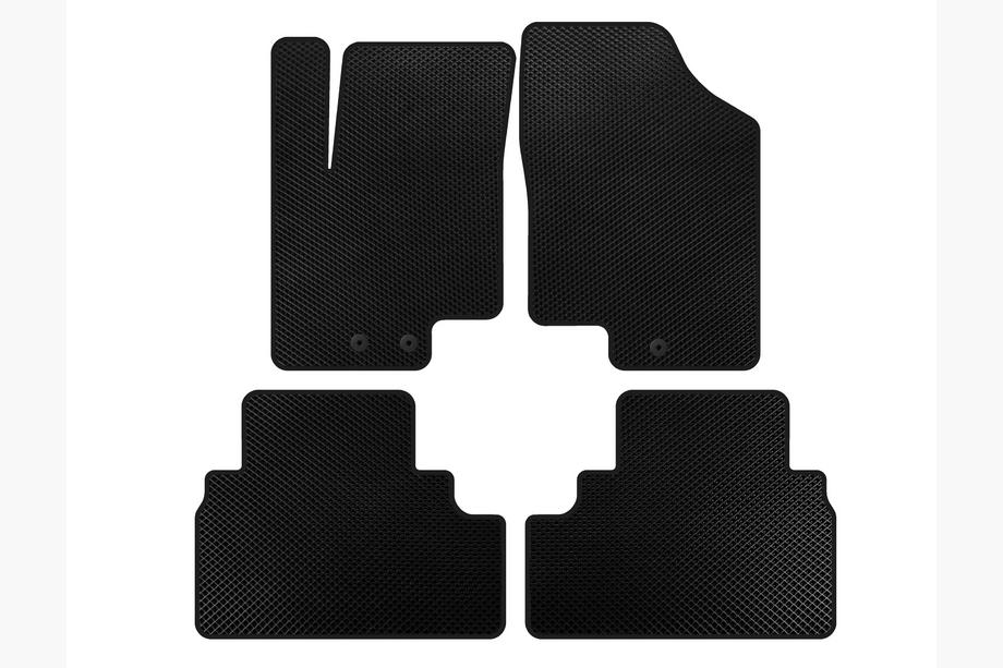 Kia Venga 2010-2019 Tapis de sol EVA (noirs) Image