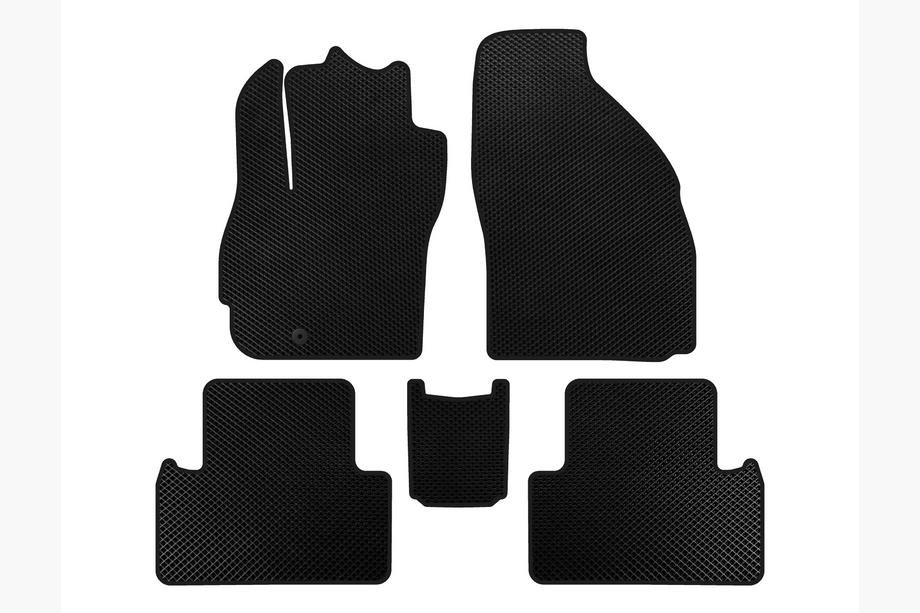 Mazda 5 2005-2009 Tapis de sol EVA (2 Rangées, 7 Places, Noir) Image