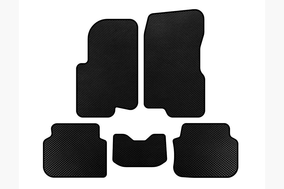 Smart 1998-2007 Tapis de sol EVA (2003-2007, Forfour, noirs) Image