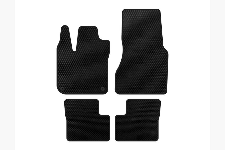 Smart 2014- Tapis de sol EVA (HB, 5 Portes, Noir) Image