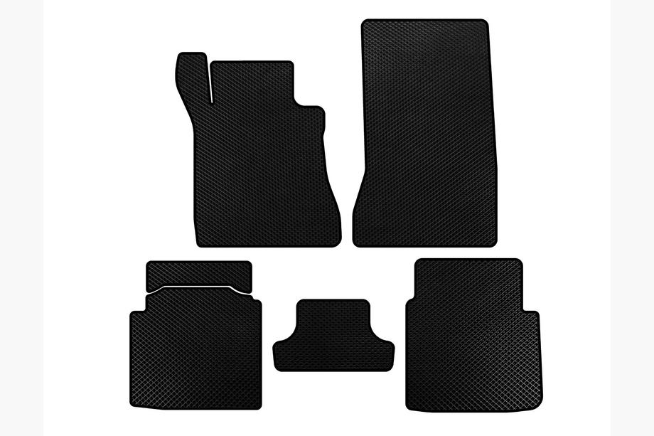 Mercedes S-class W126 1979-1991 Tapis de sol EVA (SD, Empattement Court, Noir) Image