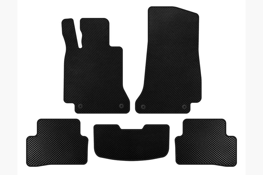 Mercedes C-class W205 2014-2021 Tapis de sol EVA (SD, Noir) Photo 1