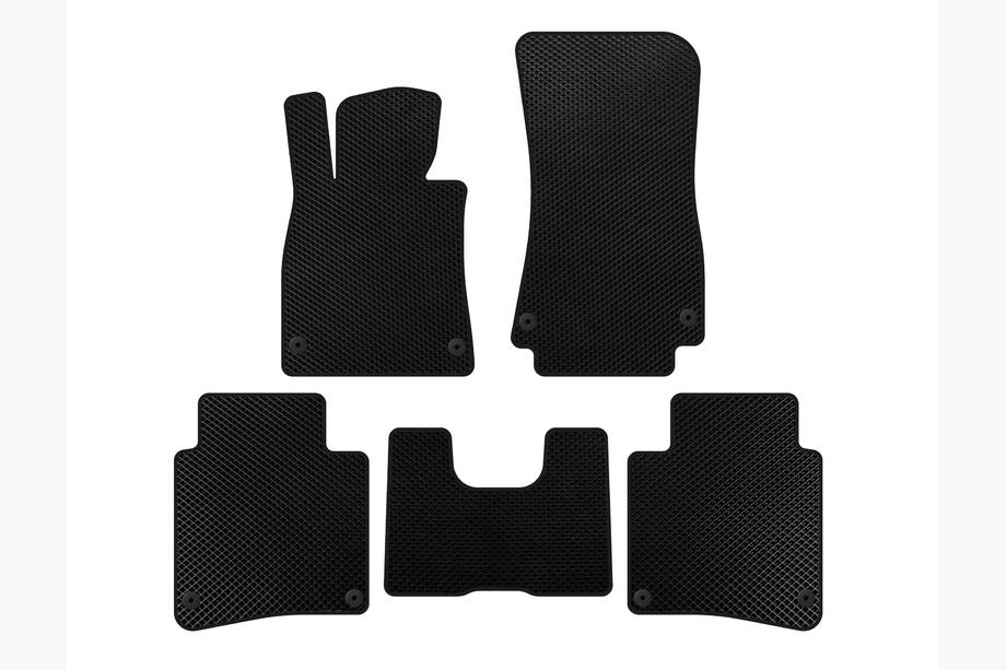 Mercedes S-class W222 2013-2022 Tapis de sol EVA (2017-2020, SD, Empattement Long, Noir) Image