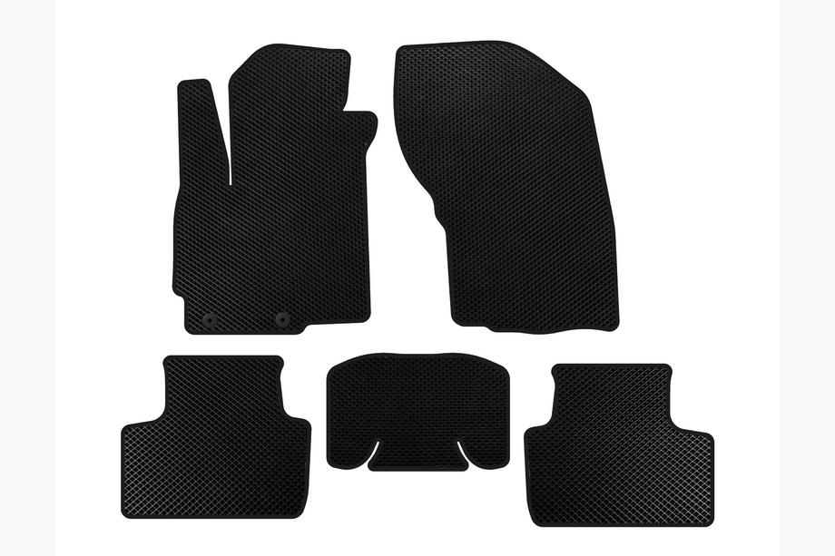 Mitsubishi ASX 2010-2023 Tapis de sol EVA (2019-2023, noir) Image