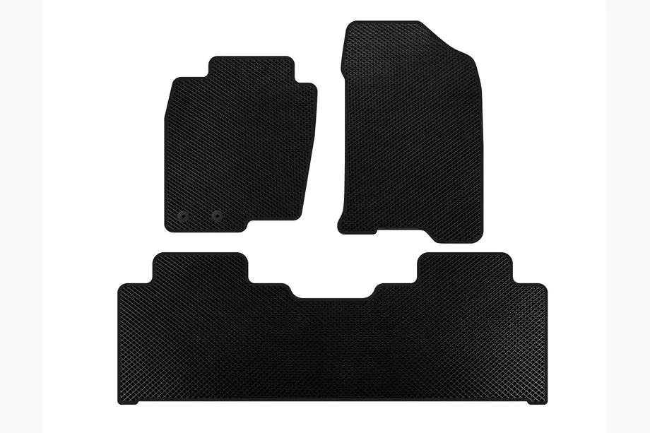 Nissan Navara/NP300 2016- Tapis de sol EVA V1 (noirs) Image