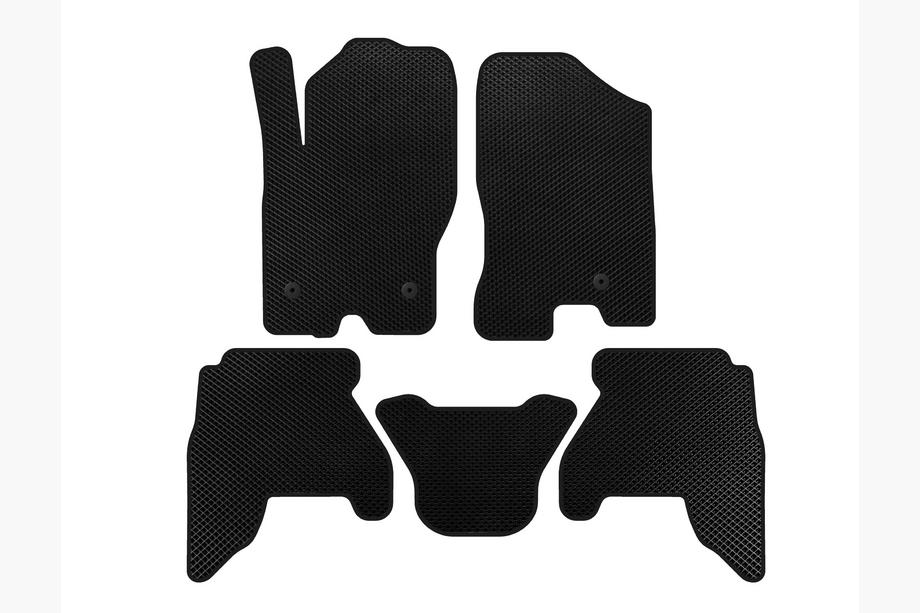 Nissan Pathfinder R51 2005-2014 Tapis de sol EVA (2 rangées, Noir, 2010-2014) Image