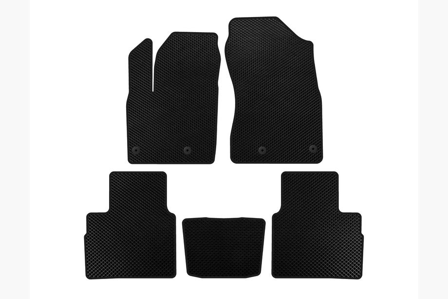 Nissan X-trail T33/Rogue 2022- Tapis de sol EVA (5 places, Noir) Image