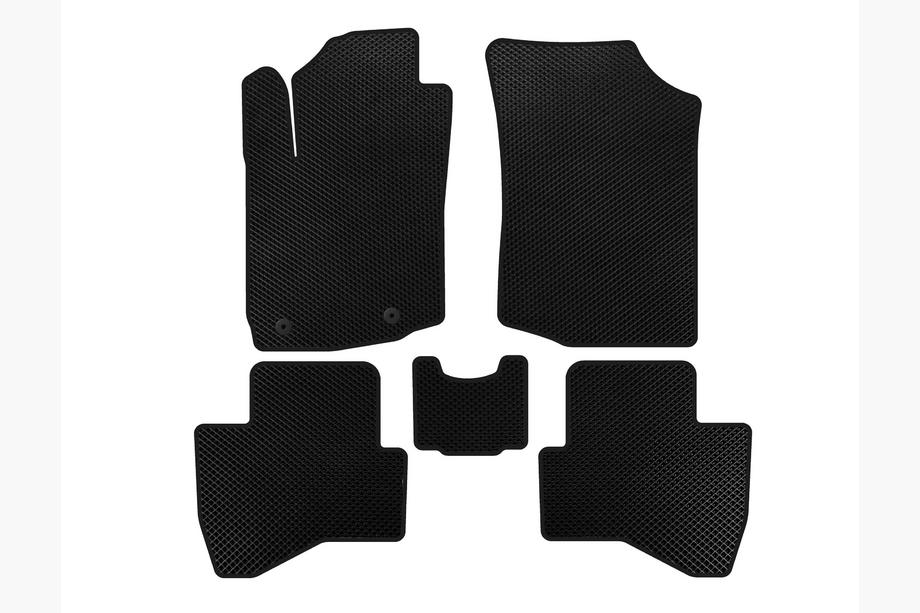 Peugeot 108 2014-2021 Tapis de sol EVA (HB, Noir) Image
