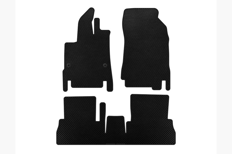 Peugeot Partner/Rifter 2019- Tapis de sol EVA (7 places/Empattement long, Noir) Photo 1