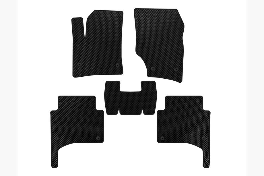 Porsche Cayenne 2003–2010 Tapis de sol EVA (Noir) Image