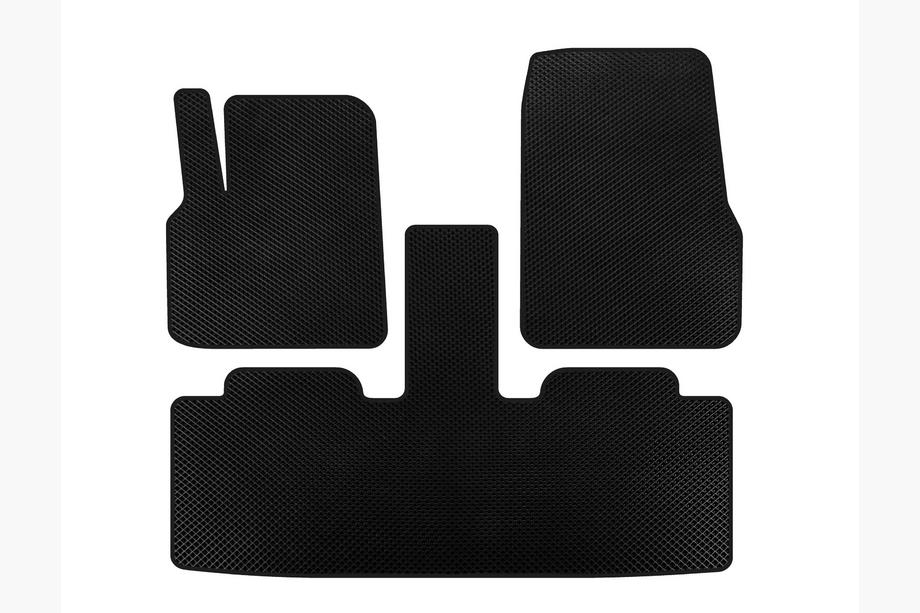 Renault Espace 2002-2014 Tapis de sol EVA (2 Rangées, 7 Places, Noir) Image