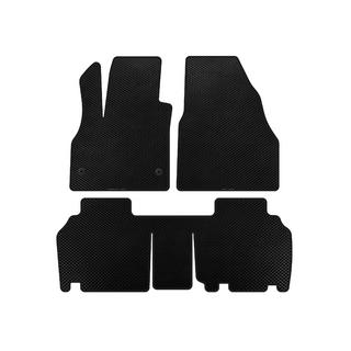 Tapis de sol EVA (2 Rangées, 5 Portes/7 Places, Noir) Renault Kangoo 2008–2020