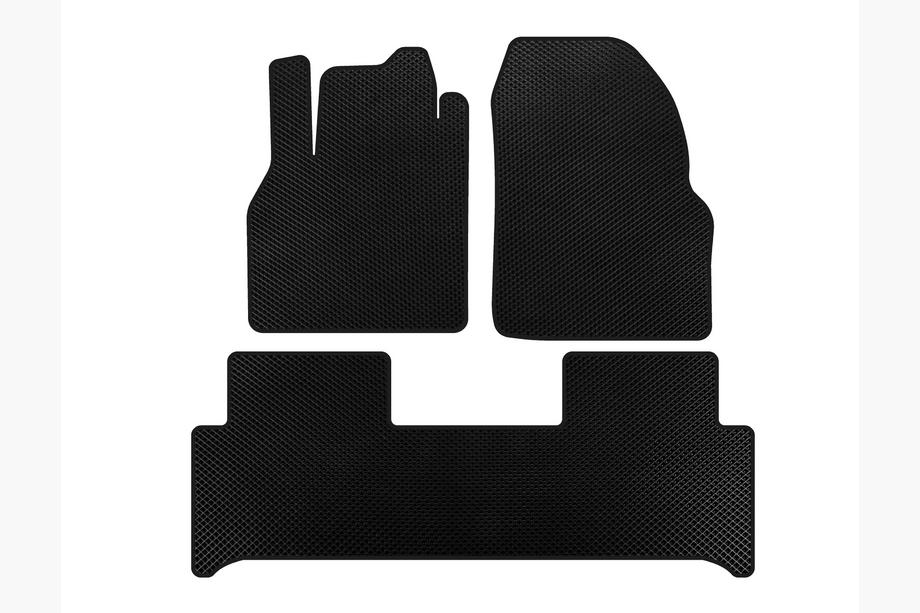 Renault Scenic/Grand 2003-2009 Tapis de sol EVA (Noir) Image