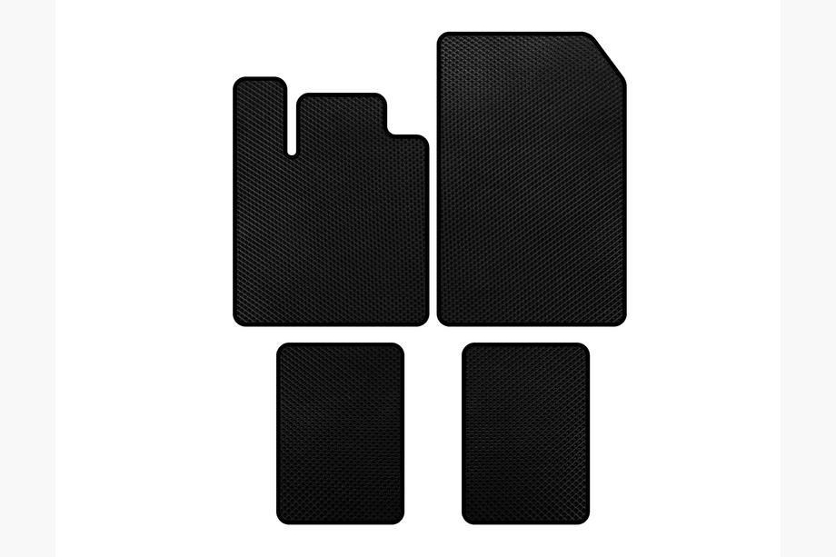 Renault Twingo 2007-2014 Tapis de sol EVA (noirs) Image