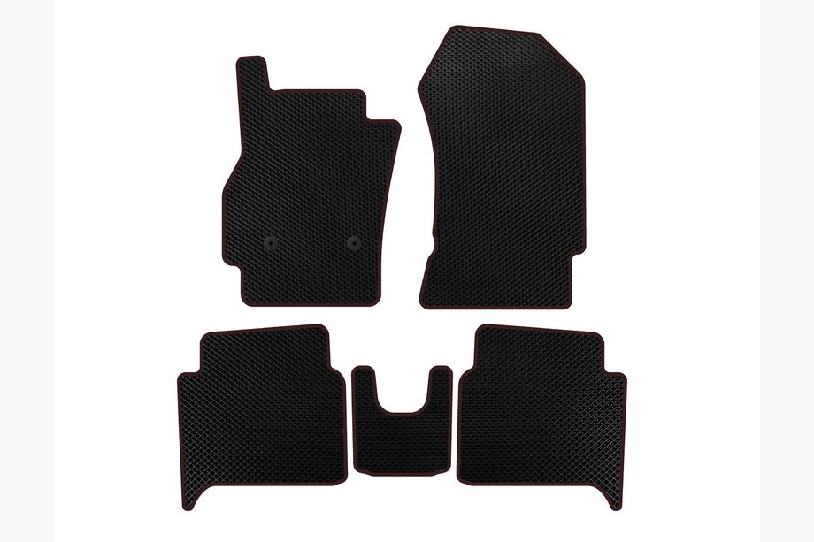 Renault Zoe 2012-2019 Tapis de sol EVA (HB, Noir) Image