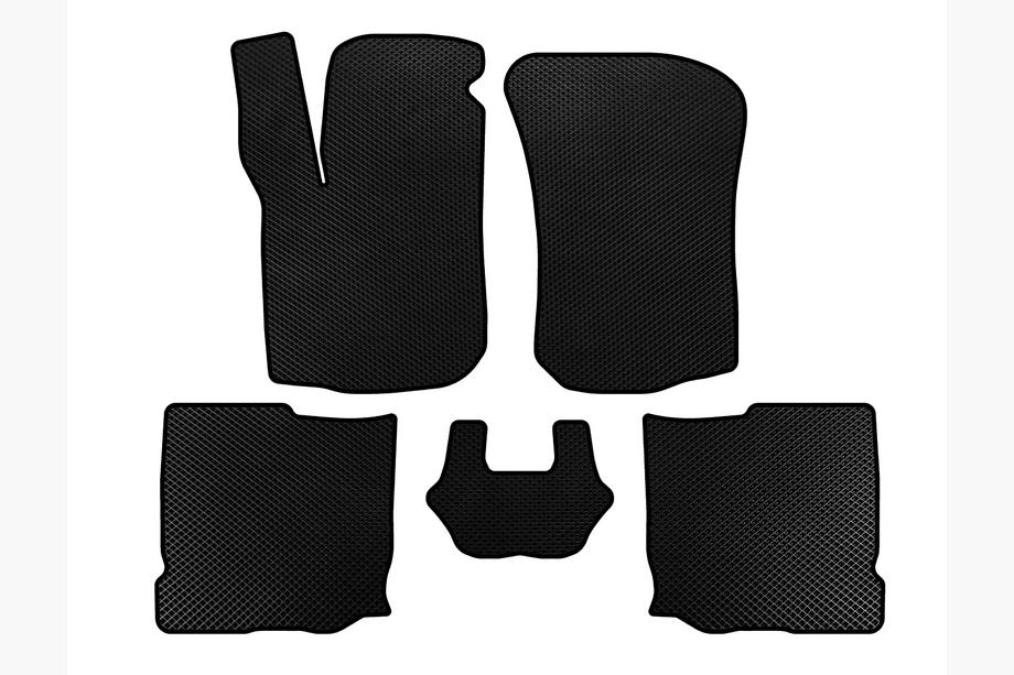 Seat Leon 1999-2005 Tapis de sol EVA (HB, 5 Portes, Noir) Image