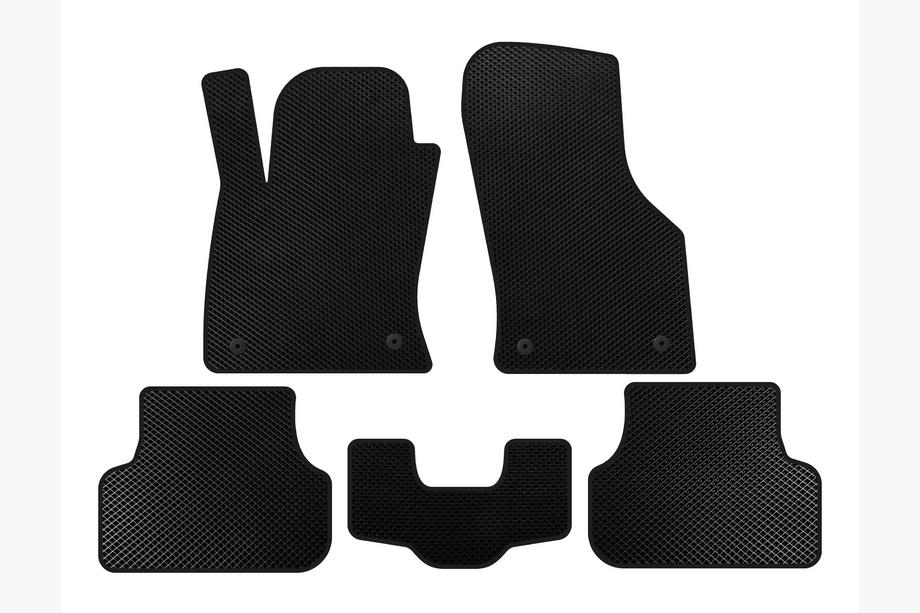 Seat Leon 2013-2020 Tapis de sol EVA (2013-2016, SW, Noir) Image