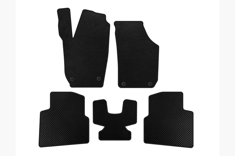 Skoda Roomster 2006-2015 Tapis de sol EVA (Noir) Image