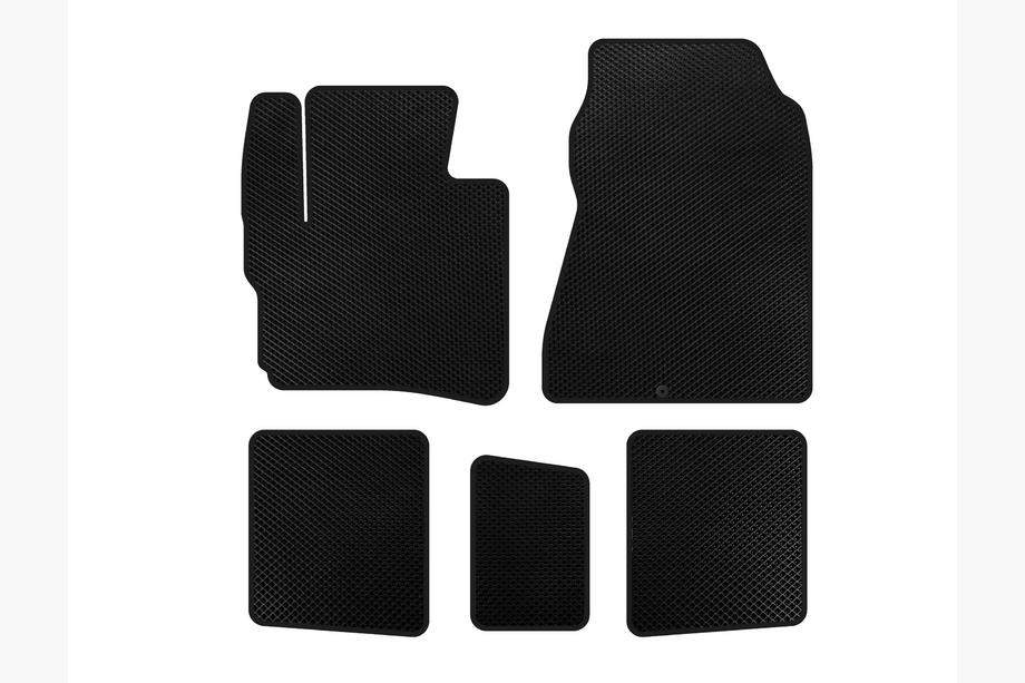 Toyota IQ 2008-2015 Tapis de sol EVA (HB, Noir) Image