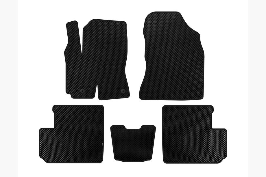Toyota Rav 4 2001-2005 Tapis de sol EVA (noirs) Image
